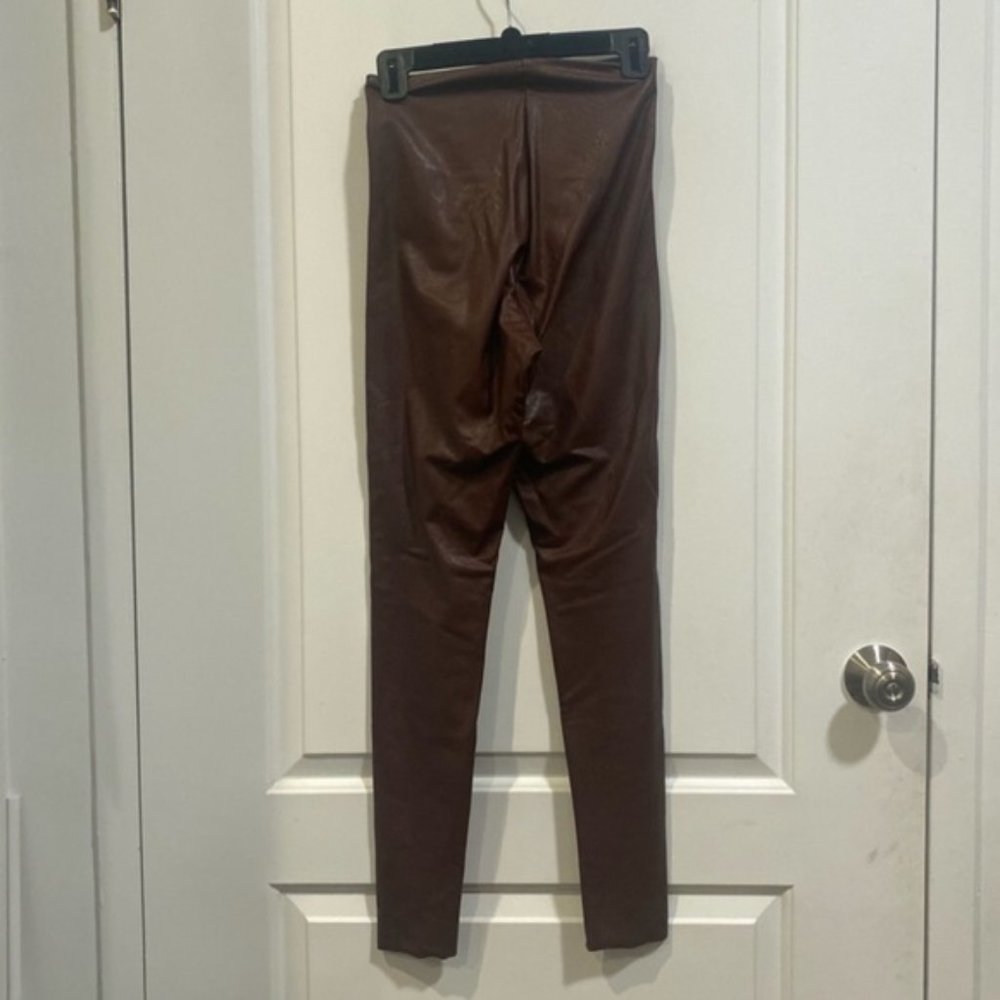 Commando Faux Leather Leggings in Color Oxeblood - Picture 7 of 7